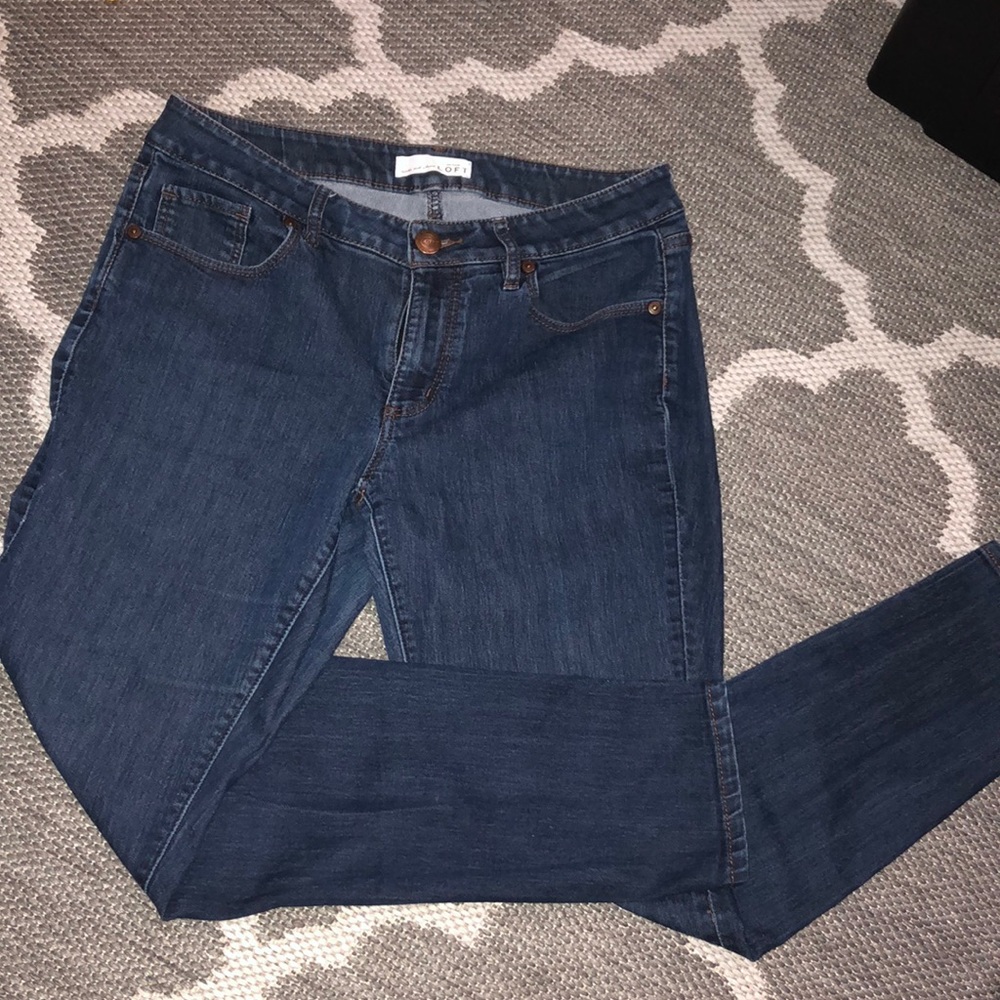 Loft Jeans Curvy Skinny Gem